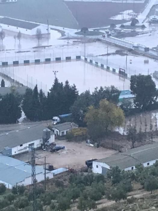 Inundaciones en la Comarca de Antequera.