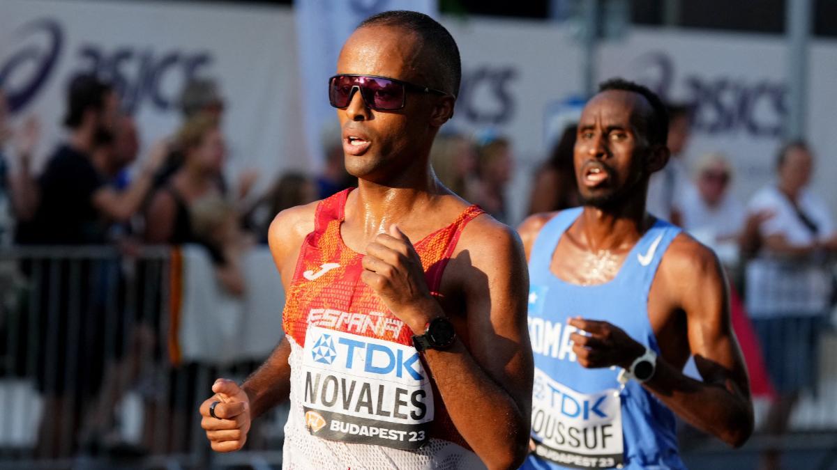 Tariku Novales, el mejor español en la maratón masculina