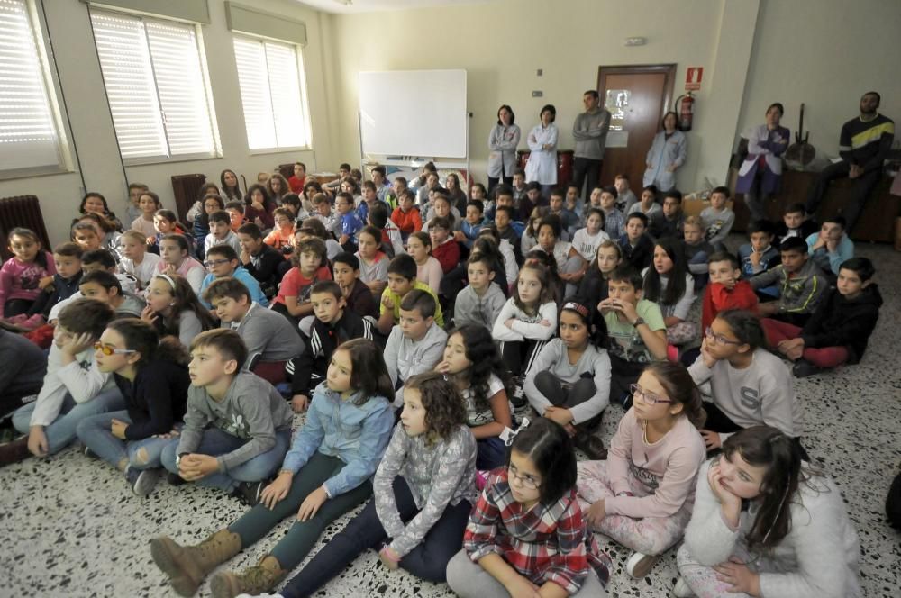 Charla del deportista olímpico, Alberto Suárez, en el colegio El Parque