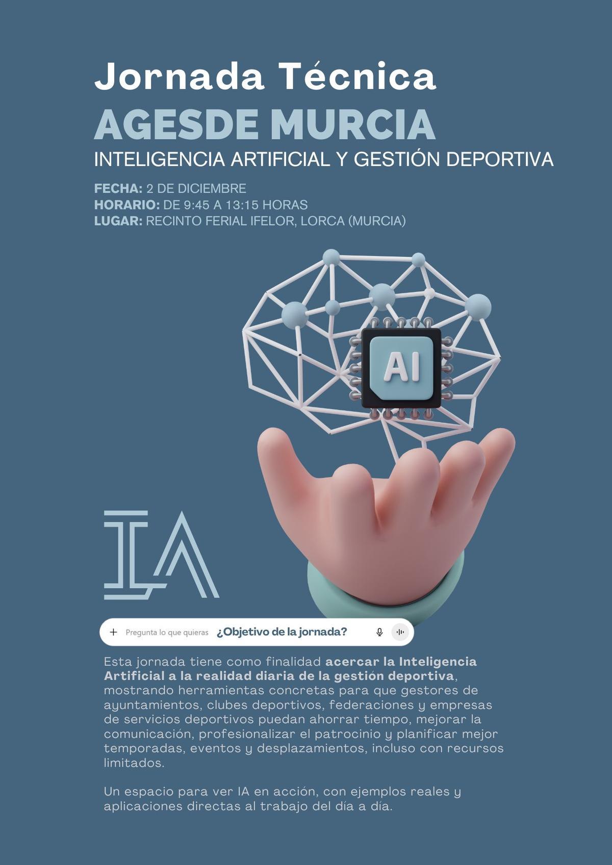 Cartel anunciador de la formación.