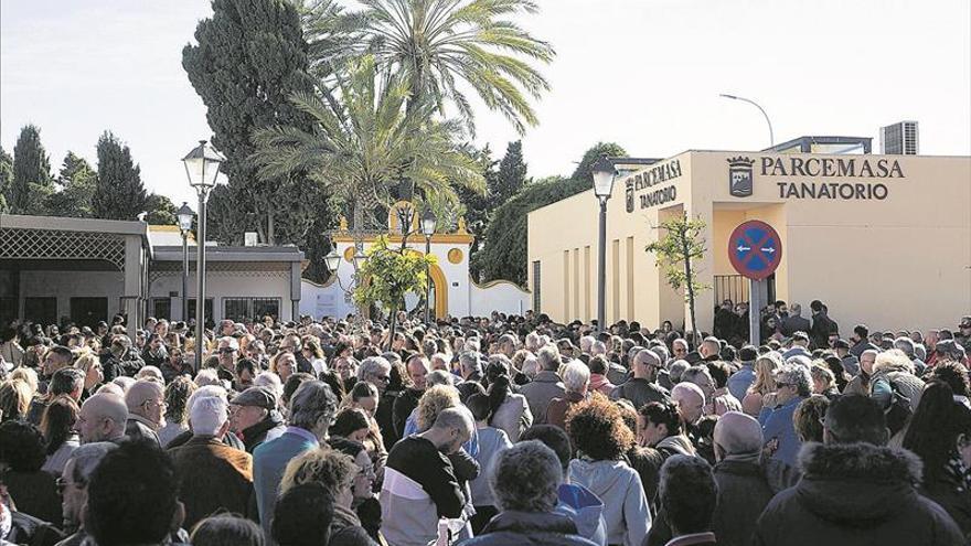 Último adiós a Julen en Málaga