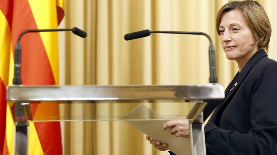 La presidenta del Parlament de Catalunya, Carme Forcadell.