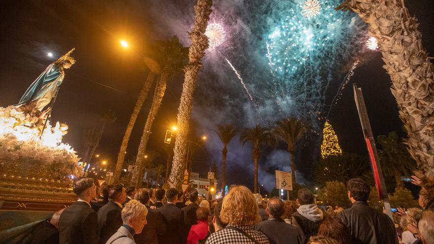 Vídeo de la procesión de la Purísima en Torrevieja