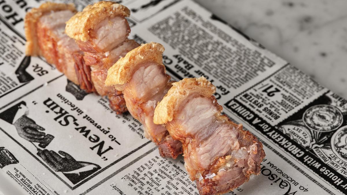 Los torreznos, un clásico de Madrid.