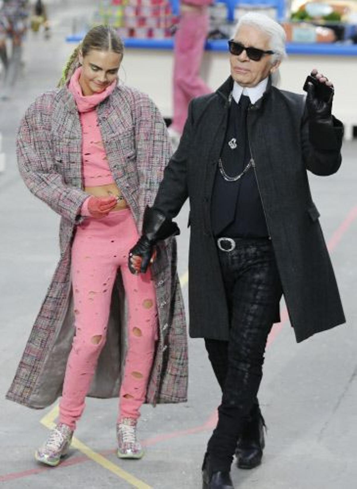 Cara Delevingne, la musa de Karl Lagerfeld