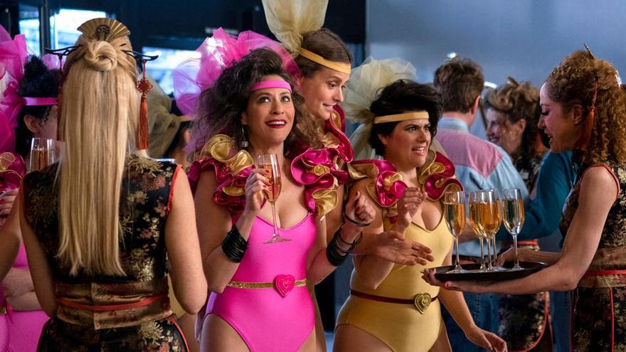 Una escena de la comèdia &quot;Glow&quot;