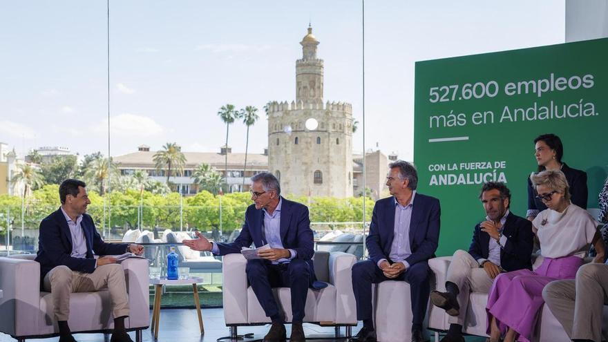 Moreno pide el respaldo de los andaluces para no tener 