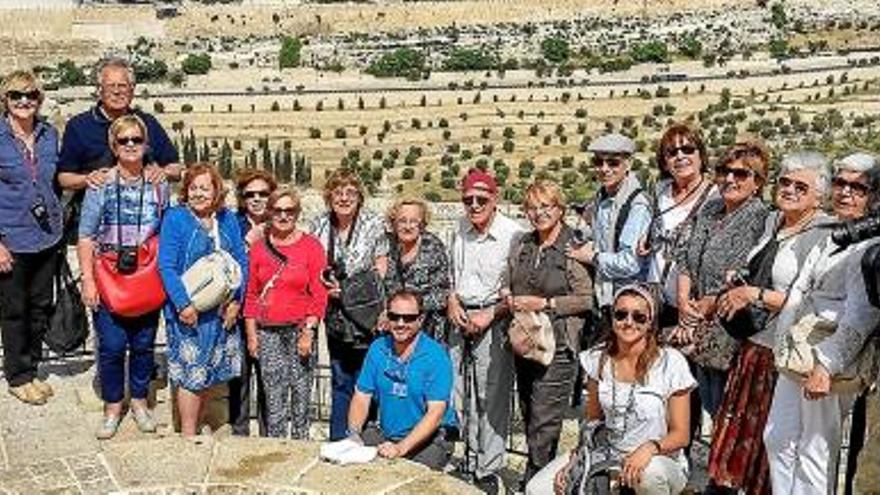 Un grup de bagencs fa un viatge, organitzat per Concord, a Israel i Jordània