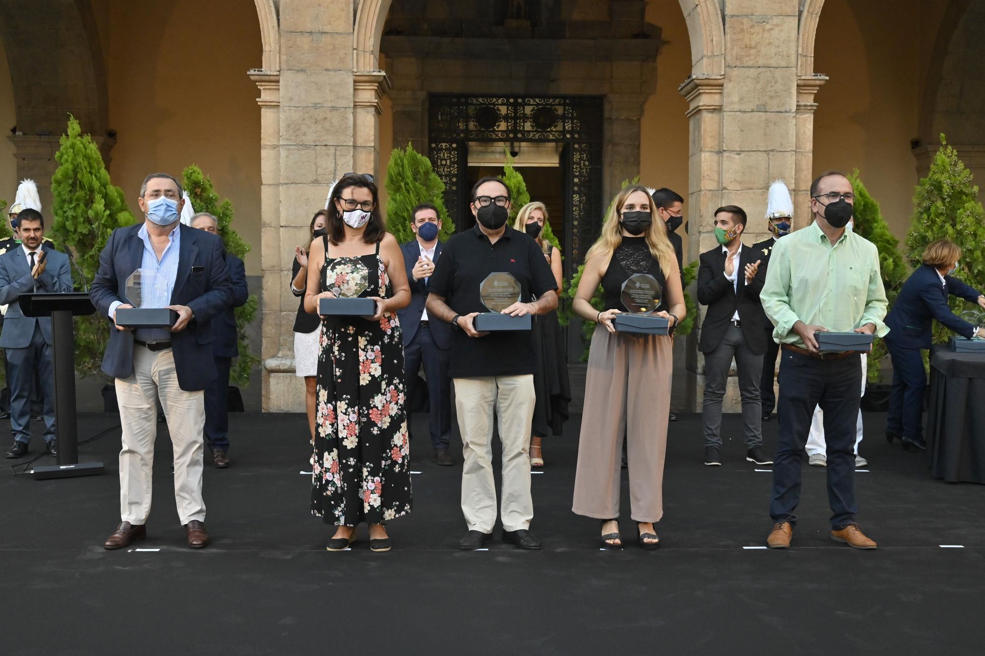 Las imágenes del homenaje a las víctimas del covid