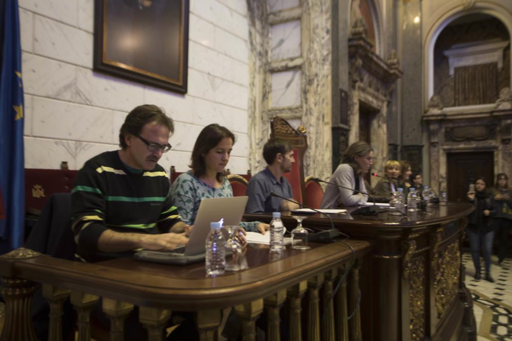 Pleno infantil en el Ayuntamiento de València