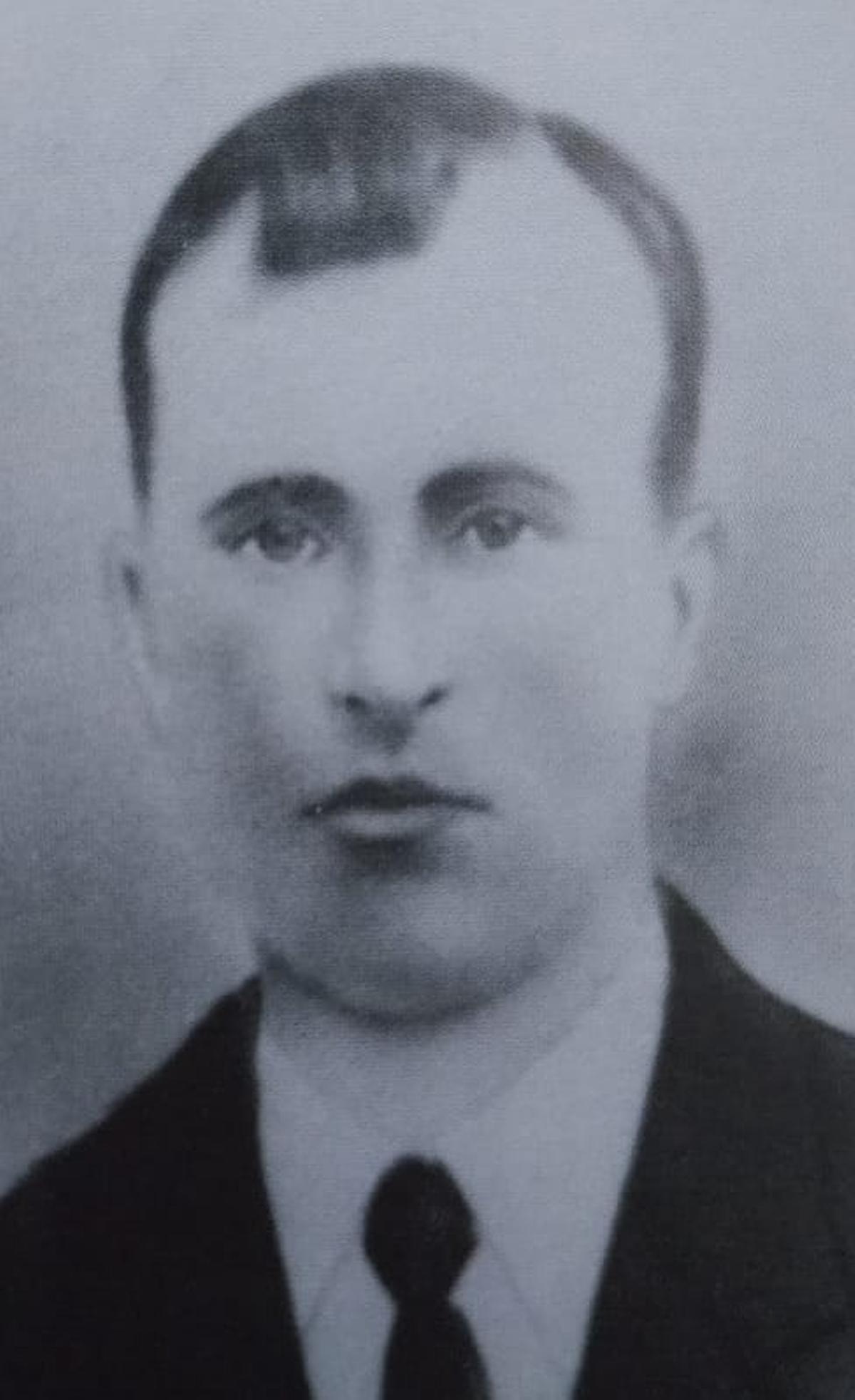 Manuel Rey Cruz, que murió en Gusen el 30 de mayo de 1941.