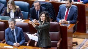 Ayuso crida a la rebel·lió del PP contra la quitació