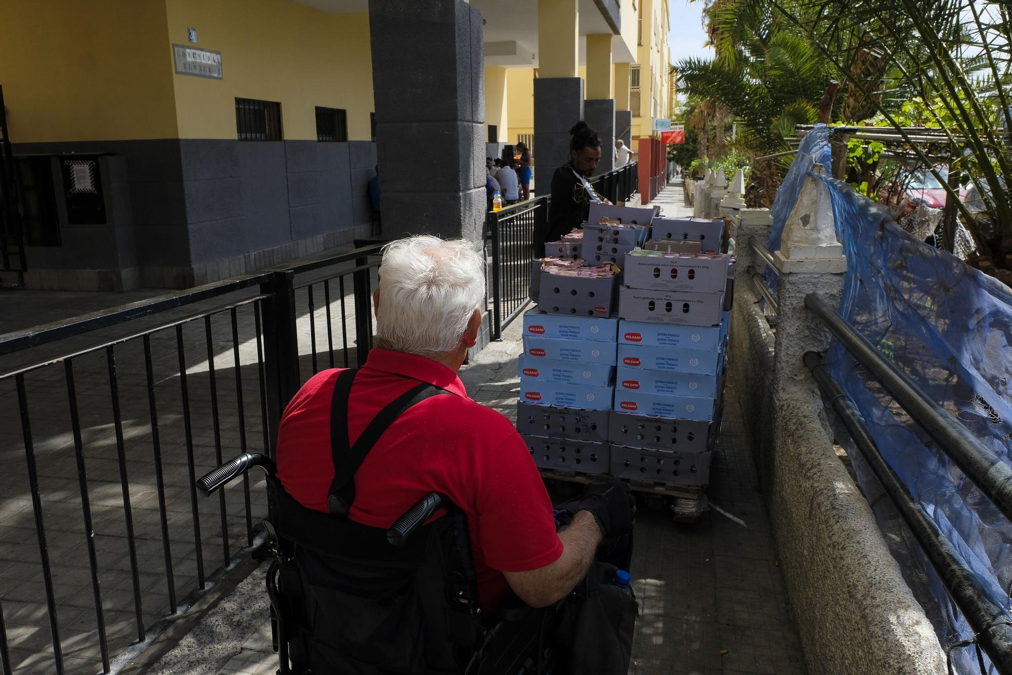 La Rambla de Jinámar, el barrio con menor renta disponible per cápita de Canarias