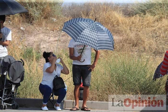 Totana protesta ante su vuelta a la fase 1