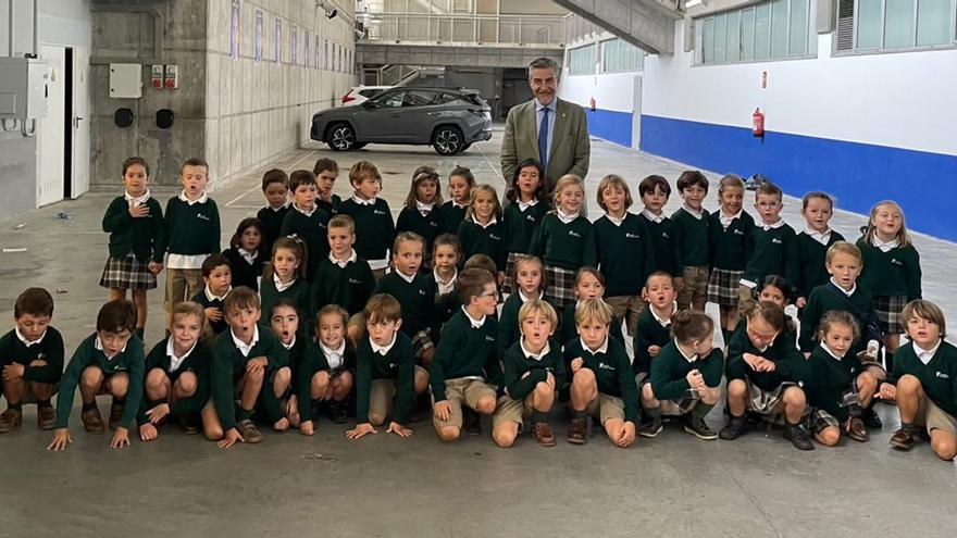 La visita más especial para los alumnos de 5 años de Teresianas: los pequeños conocen el Tartiere