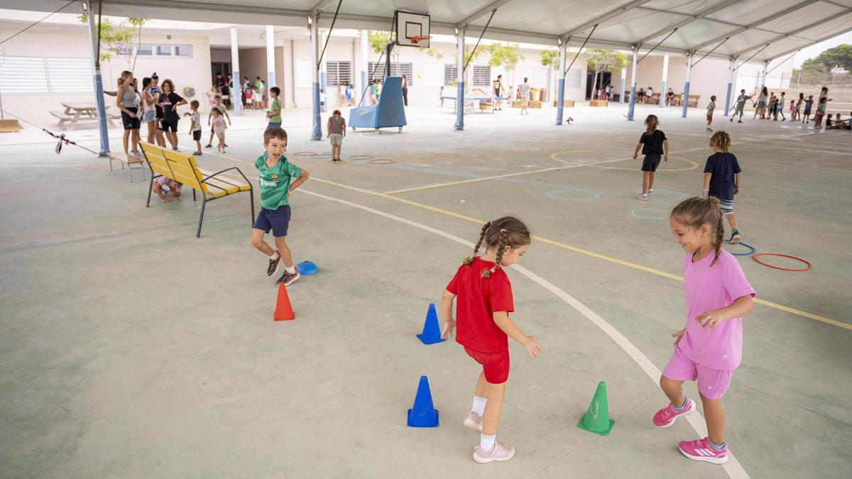 Un total de 163 niños de entre 3 y 12 años han participado en la Escuela de Verano del Consell de Formentera