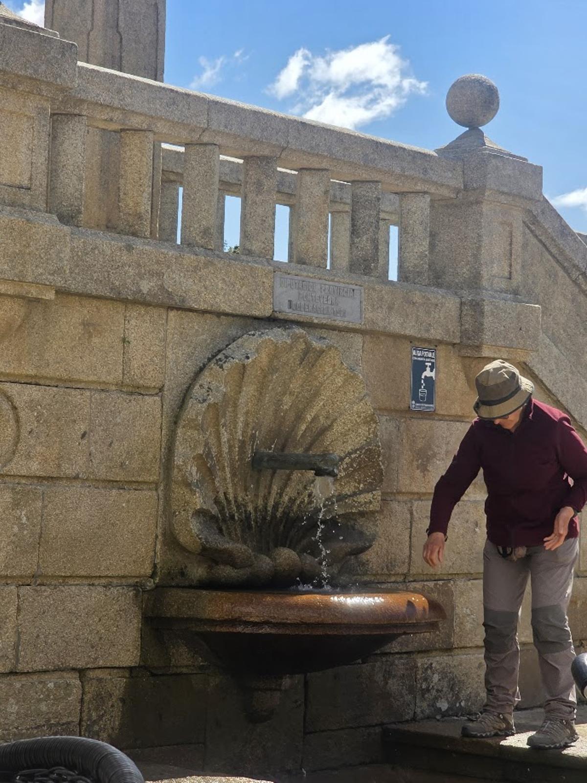 La fuente de A Plazuela, en Pontecesures.