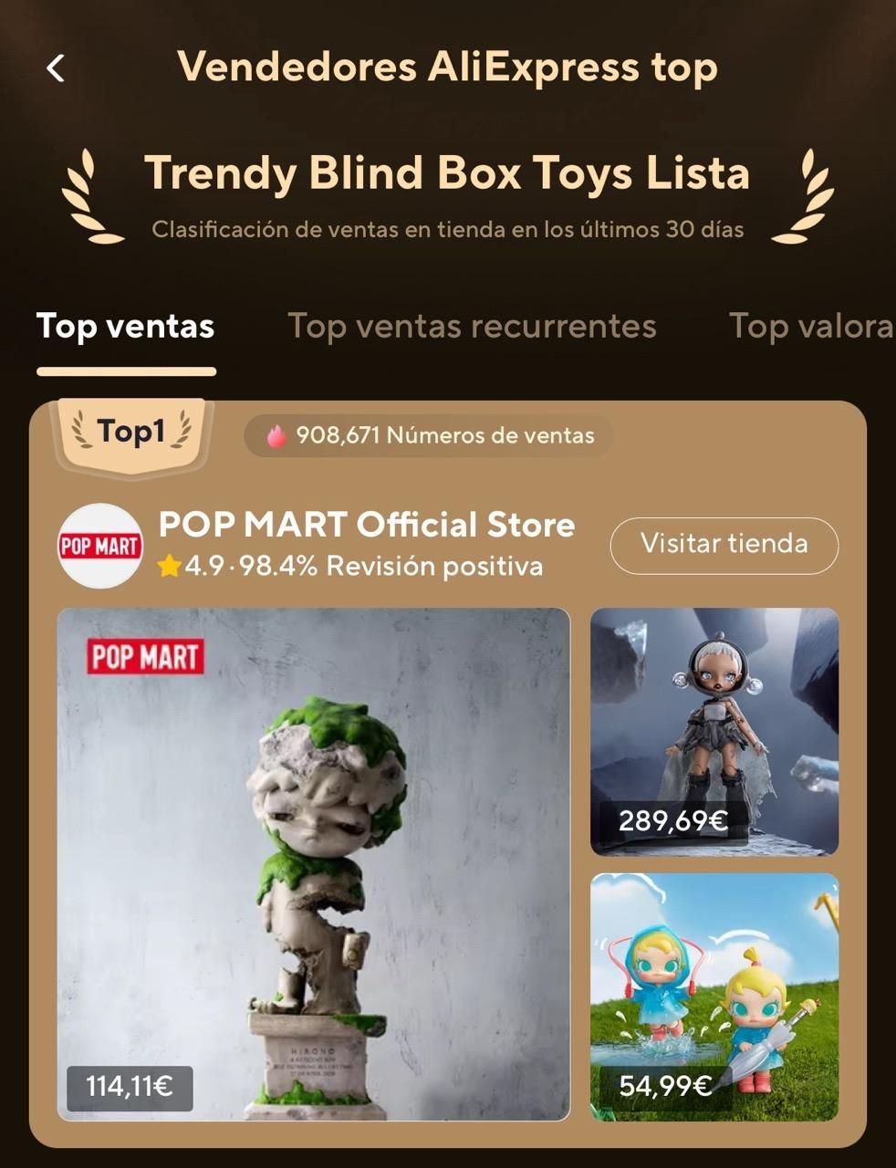Labubu en AliExpress.