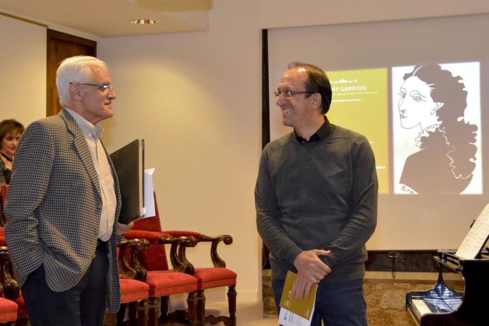 Homenaje de la RAG a Fanny Garrido