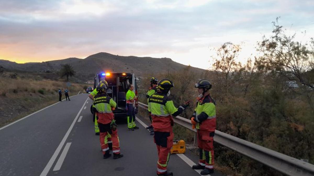 Muere un motorista en Gran Canaria