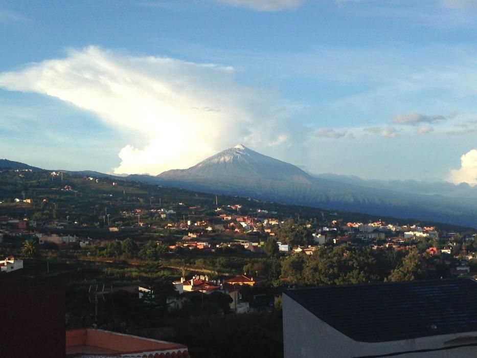 Nieve en el Teide