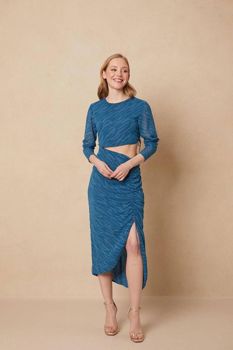 Vestido azul de Bimani