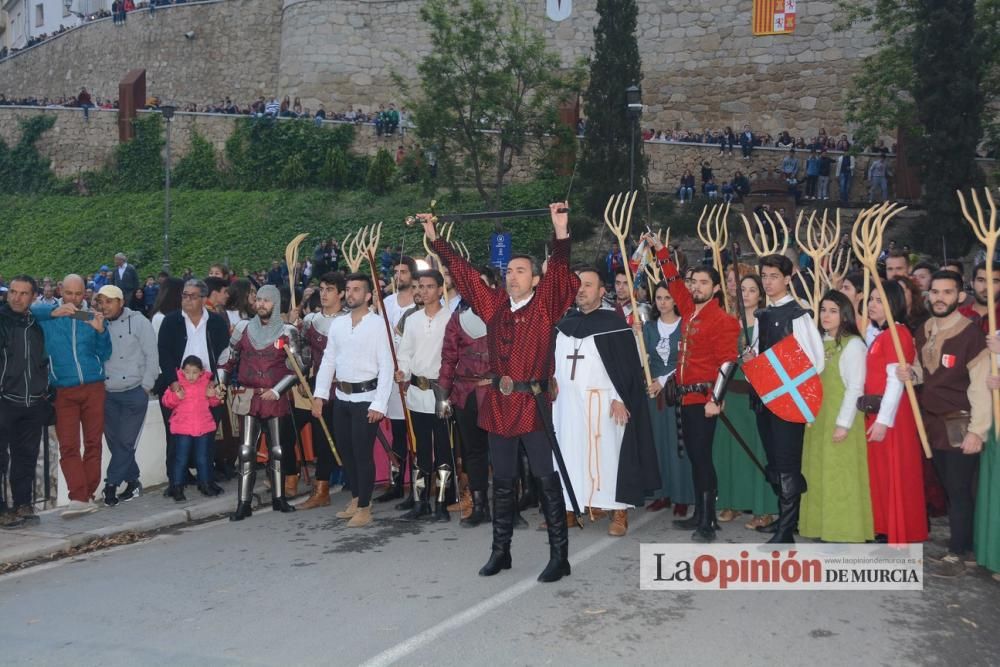 Acto de La Invasión Fiestas del escudo Cieza 2017