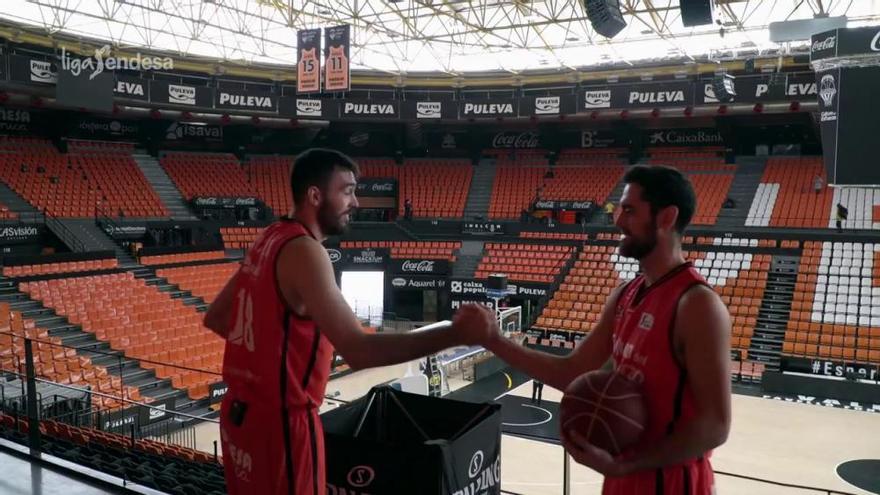 ¿Lograrán Oriola y Sastre encestar desde lo más alto de la Fonteta?