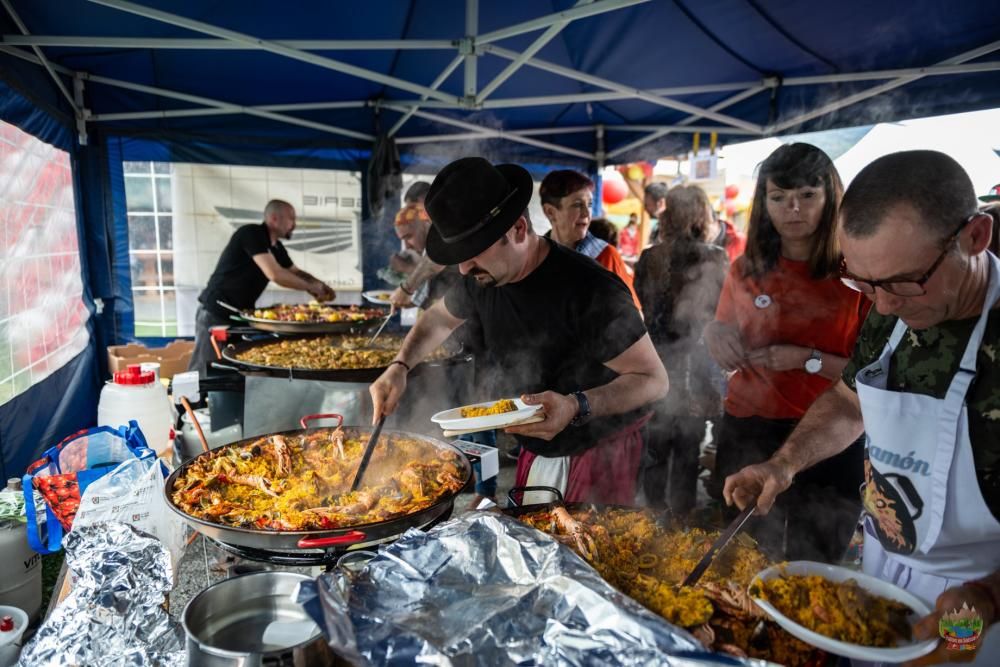 Y también había lugar para la gastronomía...