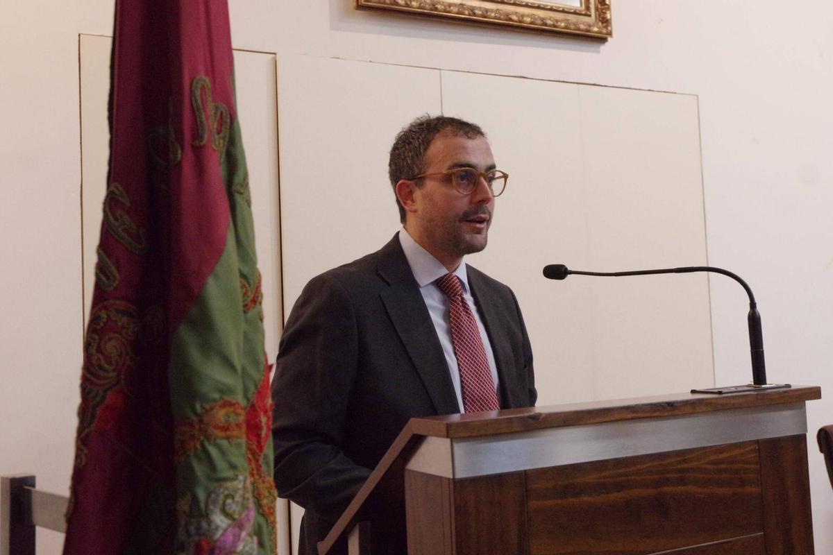 Presentación del proyecto del nuevo trono de Salutación, obra de Manuel Toledano