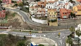 Arrancan las obras para ampliar la curva de subida a Gibralfaro