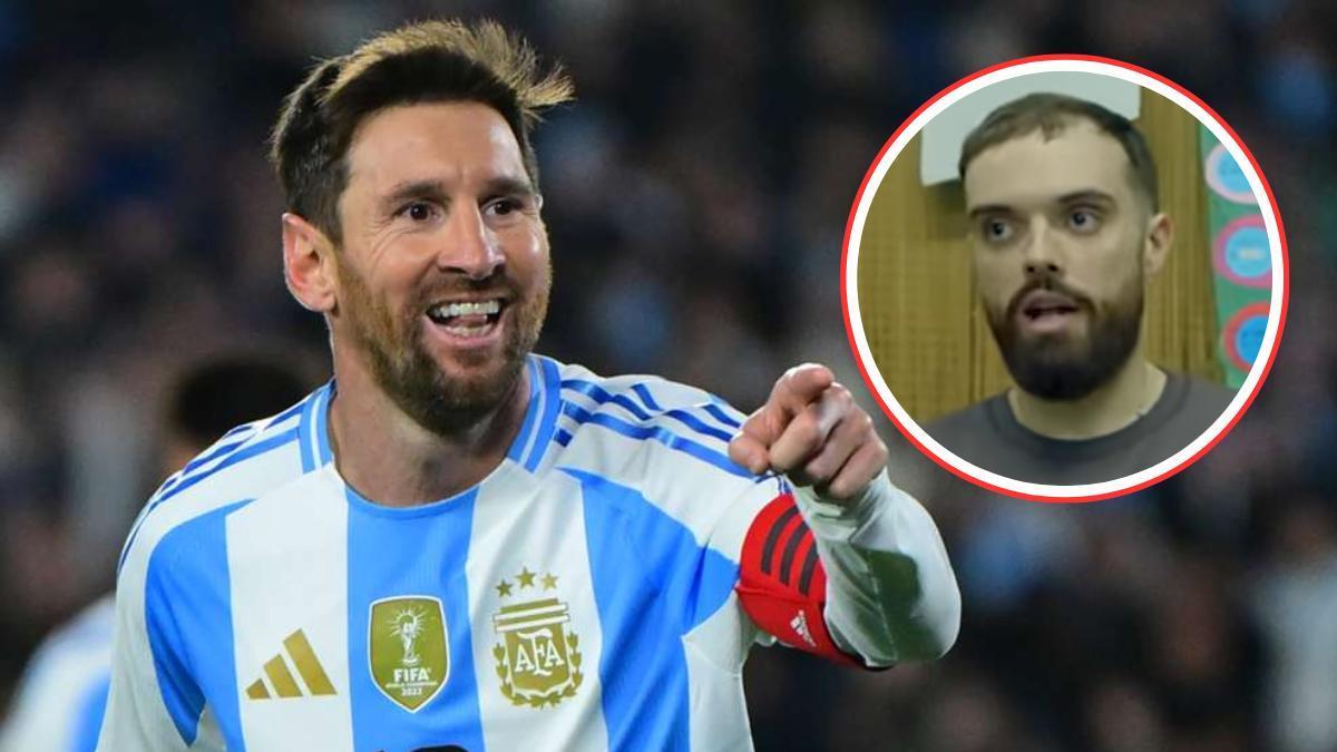 Ibai y La Cobra visitan el colegio y la casa de Leo Messi en Rosario.