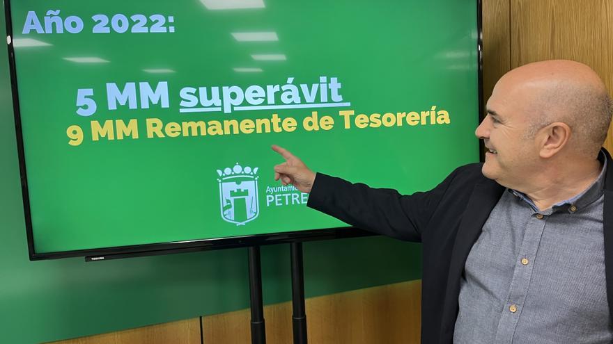 Petrer cierra el año sumando 13,5 millones de ayudas del Estado y la Generalitat