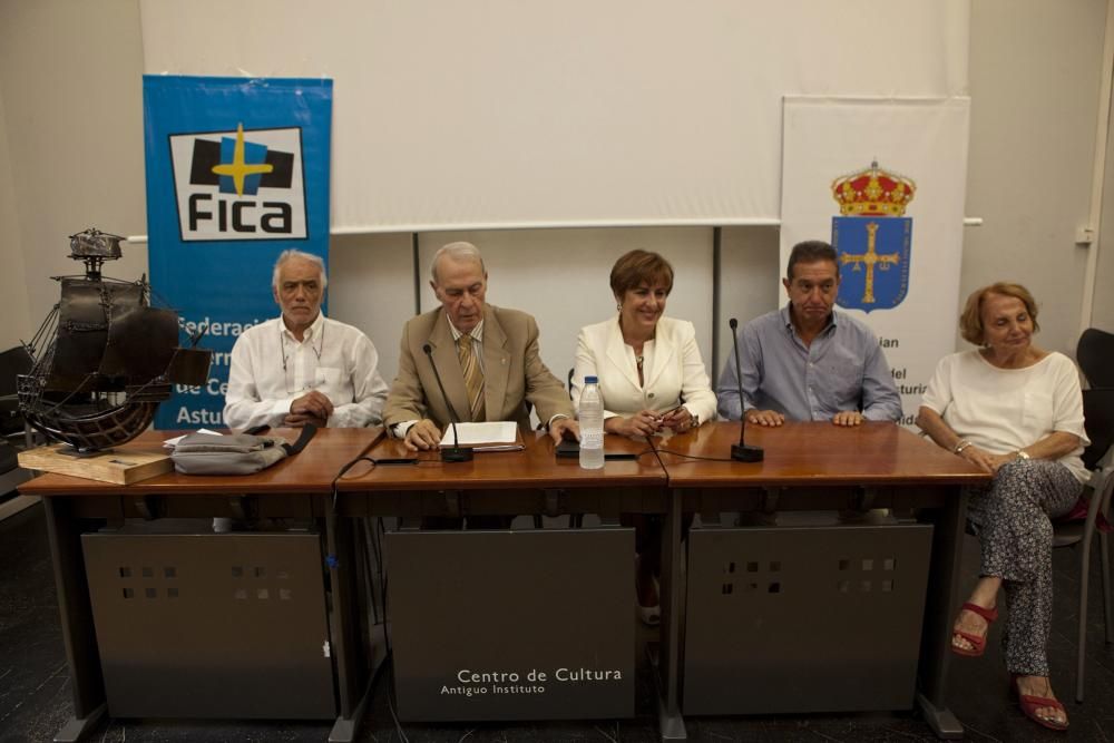 Clausura de la Asamblea de la Federación Internacional de Centros Asturianos FICA