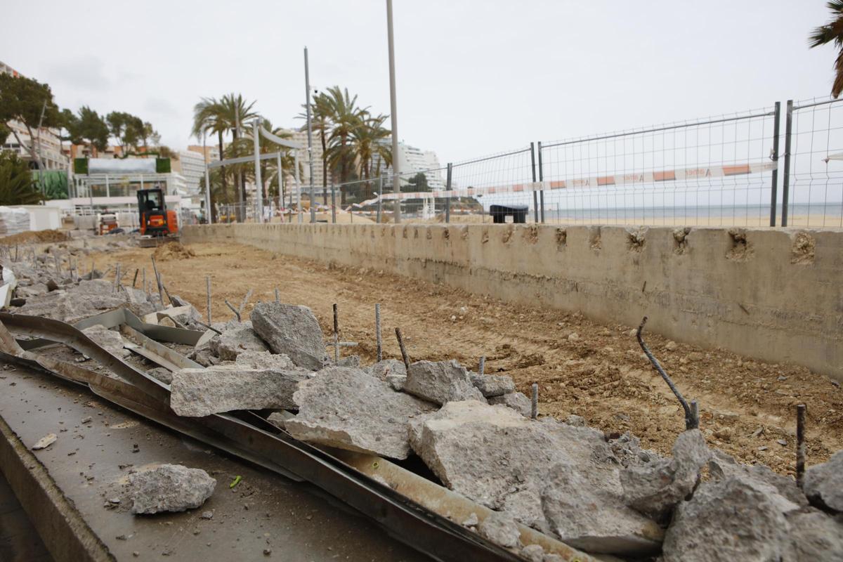 Magaluf macht sich schick für die Saison: So sieht es an den Baustellen im Urlaubsort derzeit aus