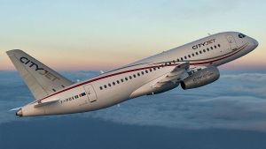 Un avión de CityJet, en una imagen de archivo previa a 2018.