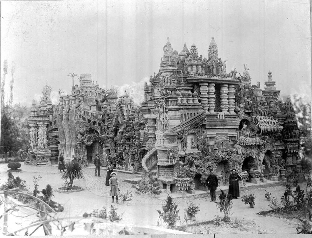 Imagen antigua del palacio.