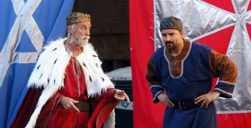 Mercado medieval en Zaragoza