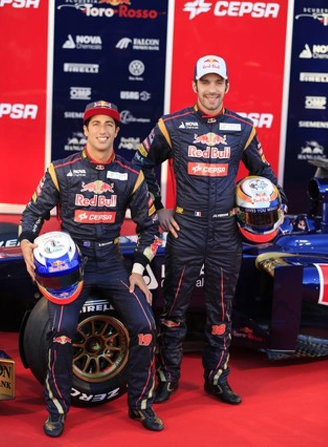 Toro Rosso presentó el STR8