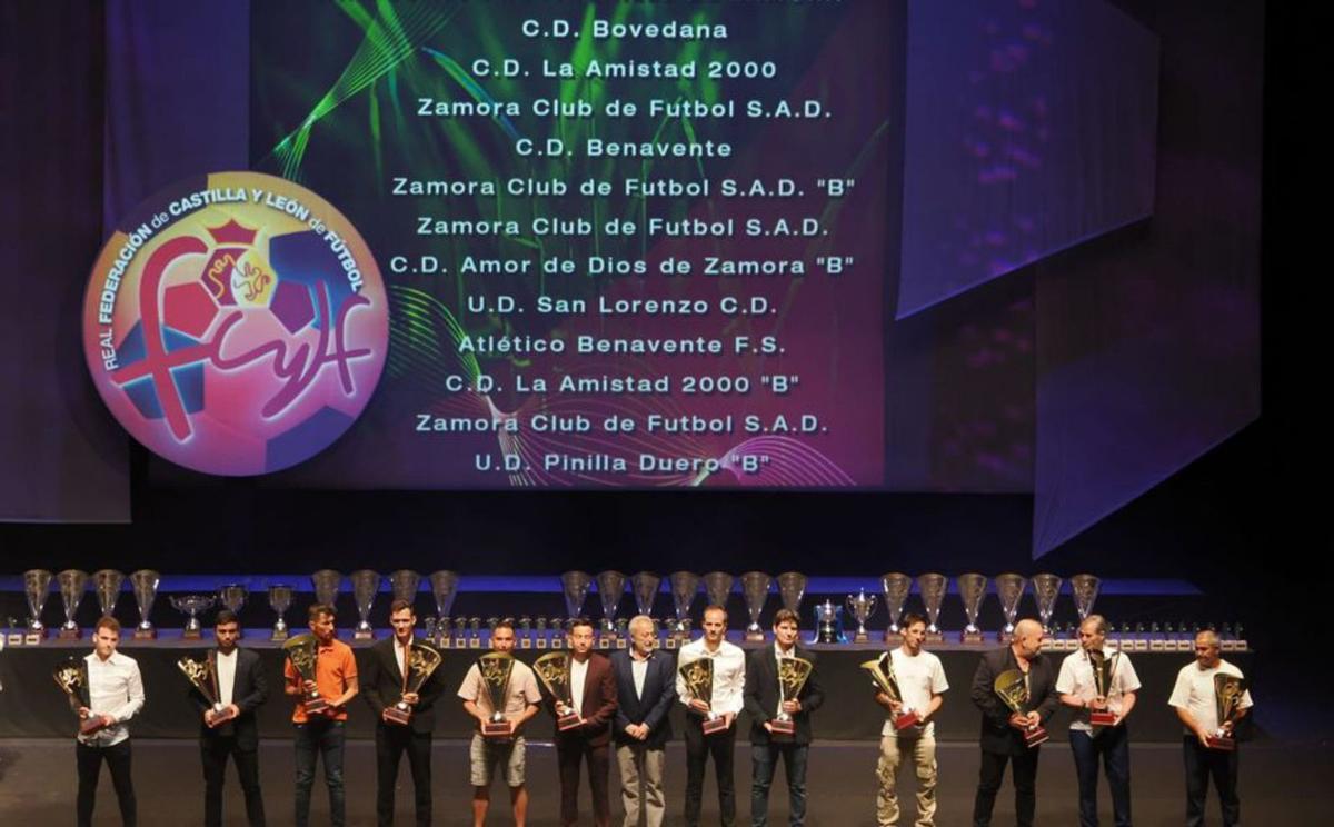 Los campeones provinciales de Zamora. | FCYLF