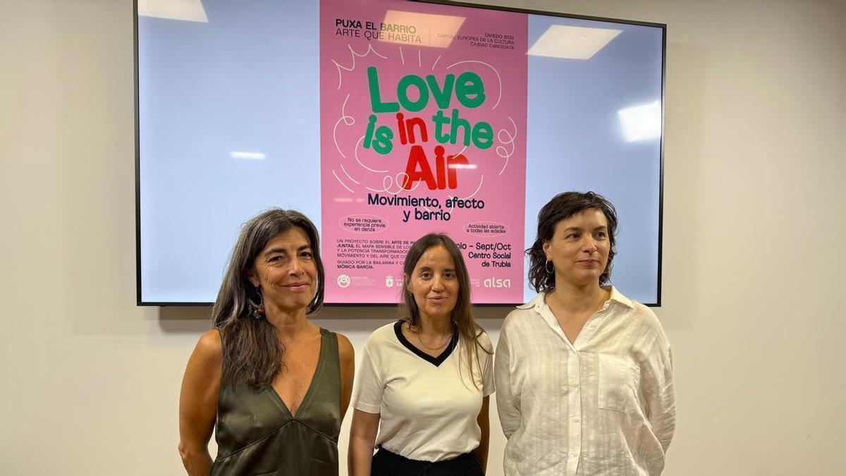 Mónica García, Paula Mota y Zoe López