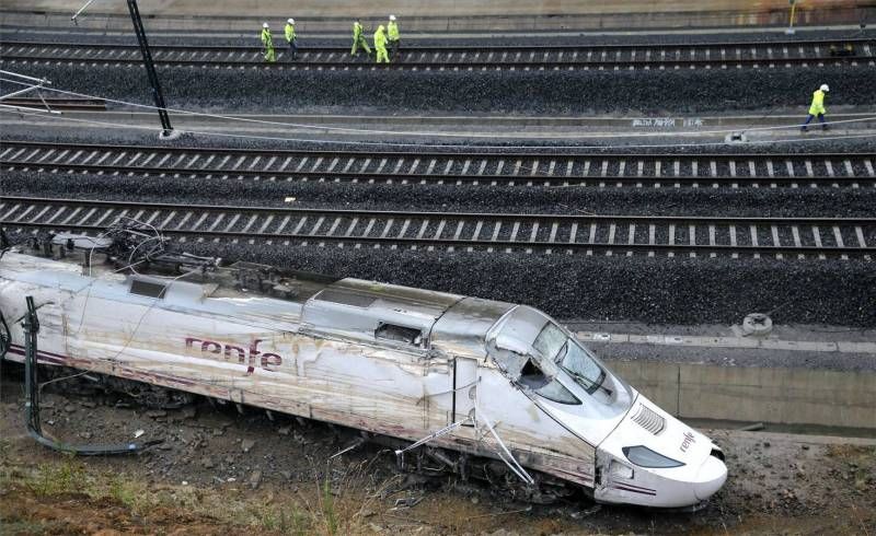 Fotogalería del accidente de Santiago