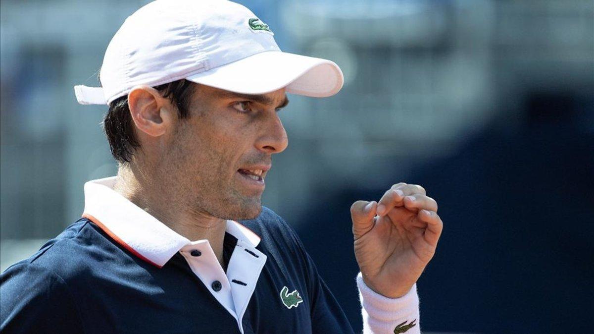 Ramos durante el encuentro de semifinales