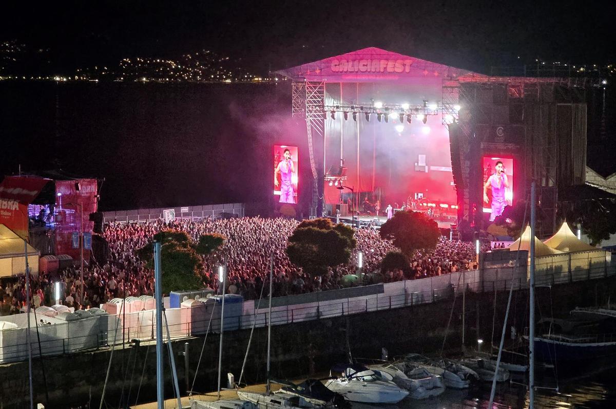Concierto de "La Reina del Flow" en el Galicia Fest de Vigo