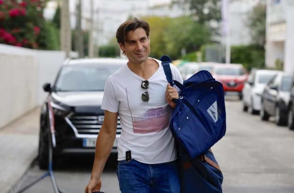 Ex-Tennisprofi David Ferrer mit seiner Frau Marta Tornel.