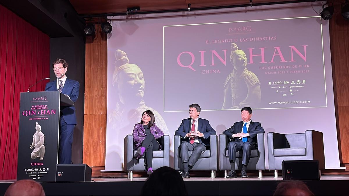 Un momento de la presentación en el Centro Cultural de Cina en Madrid