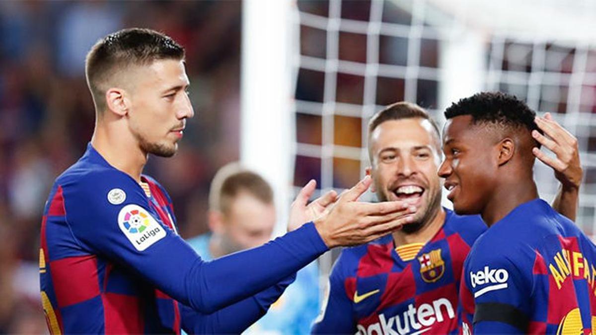 Los nueve elogios y el pero de Lenglet hacia Ansu Fati