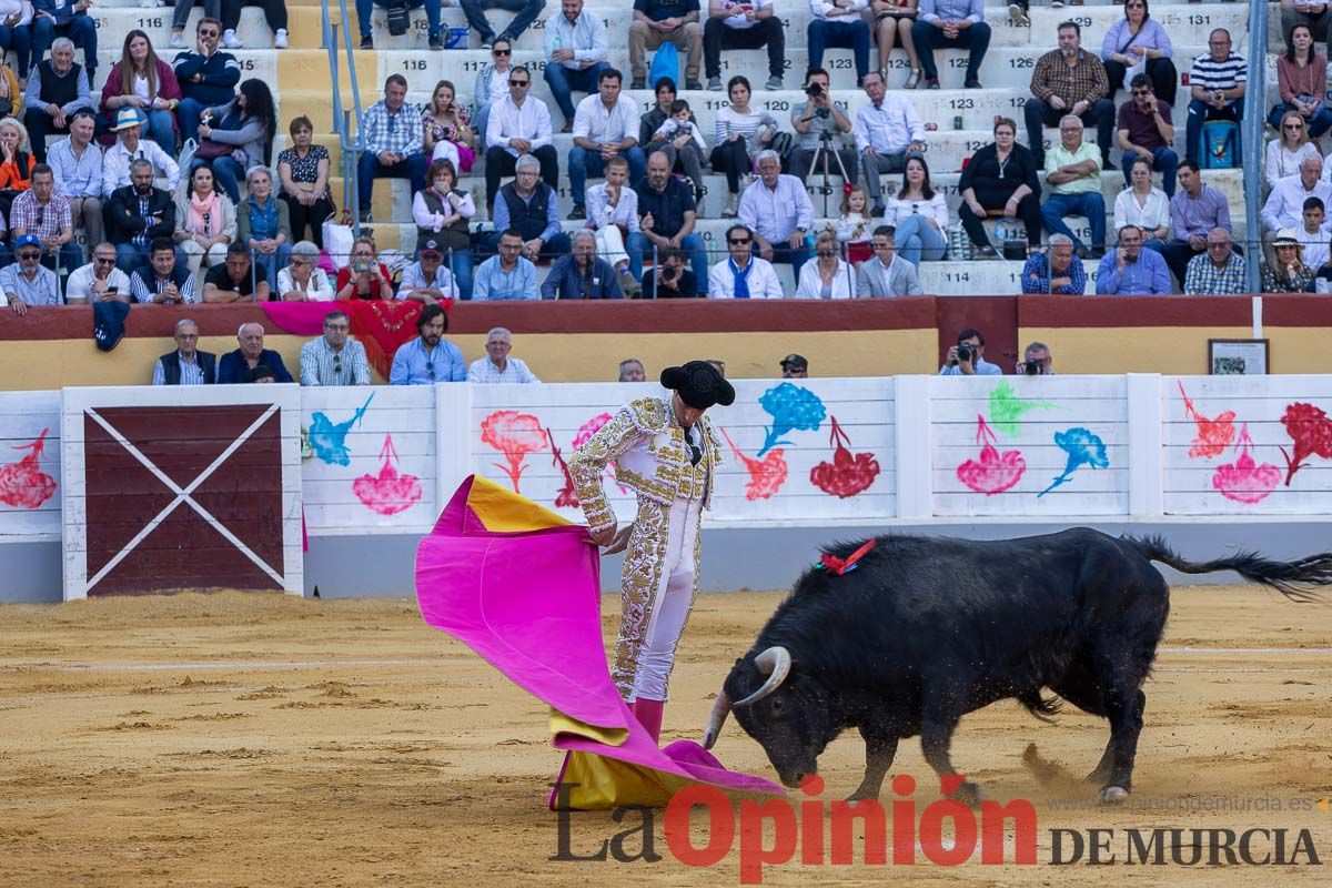 Corrida de 'Los claveles' en Cehegín (Manzanares, Antonio Puerta y Roca Rey)