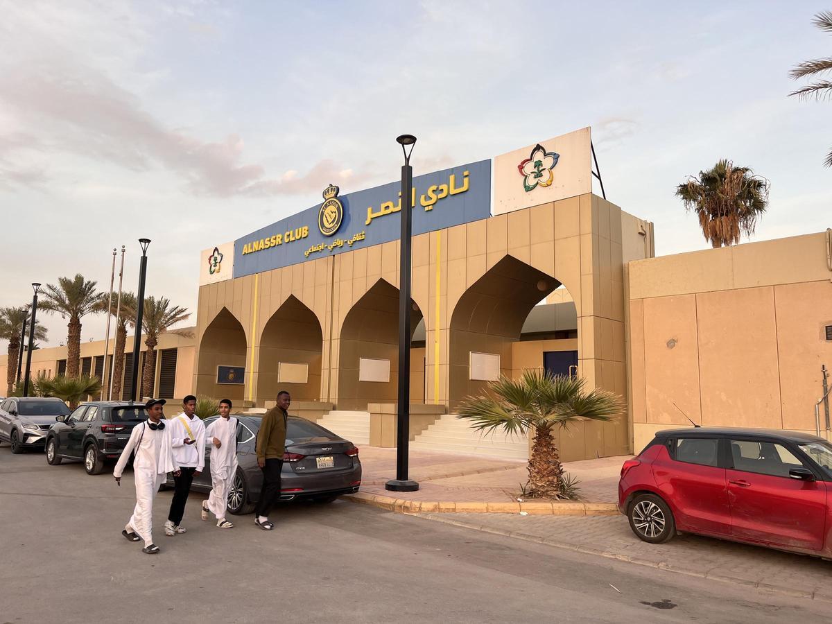 Las instalaciones en las que entrena el Al-Nassr de Cristiano Ronaldo en Riad (Arabia Saudí).