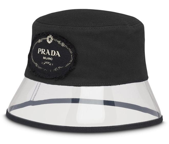 Gorro de prada de plexiglás